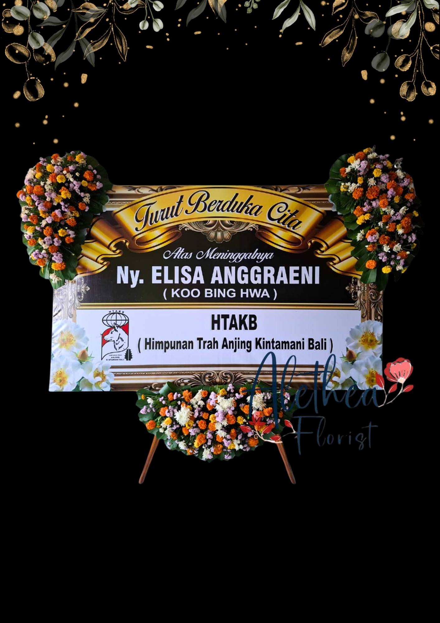 karangan duka cita gresik